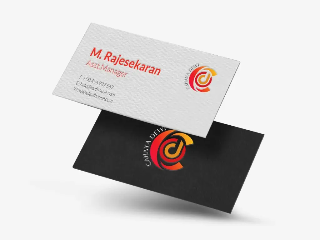 Premium Texture Visiting Card