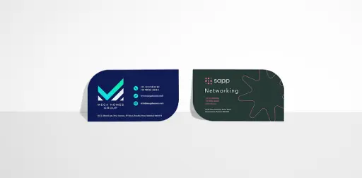 LEAF DESIGN VISITING CARD