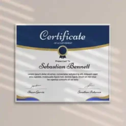 STANDARD CERTIFICATES