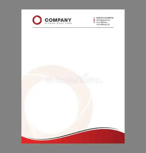 STANDARD LETTER HEAD 